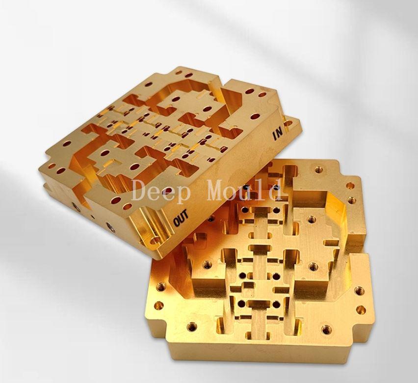 Peças de cobre de usinagem CNC e blocos de cobre